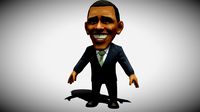 Chibii politicians - Obama