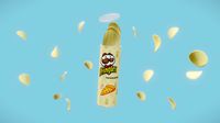 Bote Pringles hawaiana