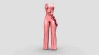 Jumpsuit with Frills