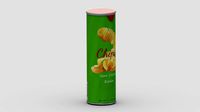 Supermarket Chips 03 Low Poly PBR Realistic