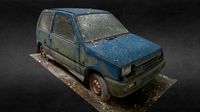 Abandoned Oka car (VAZ-1111, SeAZ-1111)