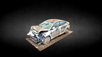 3D Scanned car