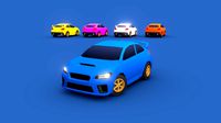 Cartoon Subaru WRX STI 2016
