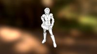 Sailor Mercury D&D Miniature