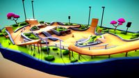 Low Poly Skatepark | Made in Gravity Sketch