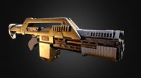 M41A Pulse Rifle with custom attachments