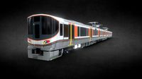 Osaka JR323 Commuter Train