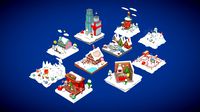 Low Poly Christmas Set