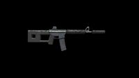 Assault Rifle MG2 Gun - Low Poly 4k