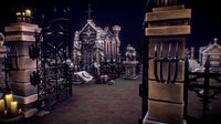 Cemetery Set - Hand Painted
