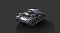 Low Poly: Panzer IV (Pz. Kpfw. IV)