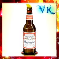 Budweiser Beer Bottle 3D Model