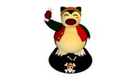 Snorlax Luffy - 3D print