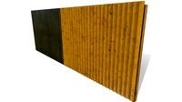 Corrugated Fence