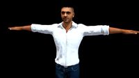 Office Man Architect ( Rigged & Blendshapes )