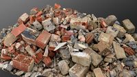 Big rubble pile