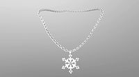 Snow-Flake Necklace