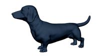 Dachshund Pose 01 3D print model