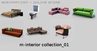 Minterior collection 01 3D Model