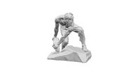 Sculpture man at work