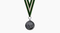 Sports medal mockup 01