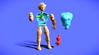 80s THUNDERCATS LIONO FIGURE - CUSTOM PRE-CUTTED
