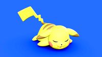Pikachu in ecstasy - 3D PRINT