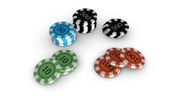 Casino chip stacks 02