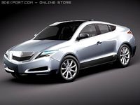 Acura ZDX 2010 3D Model