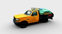 Yellow truck F250 XL