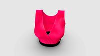 Sleeveless Wrap Front Mini Top