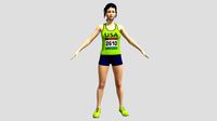 Female Athlete Runner