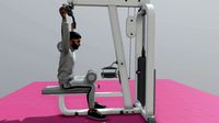 Gym Exercise animated (back)