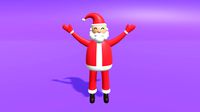Cartoon Santa Claus