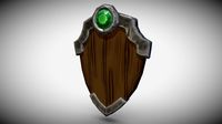Shield with Gem