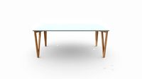 Mesa de Comedor NewTiffany2 Nel.Naatural Blanco