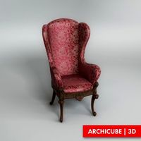Armchair 003 3D Model