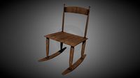 Old Swing Chair with PBR