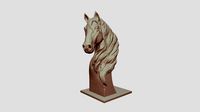 Horse Bust 01b