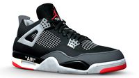 Jordan 4 Off White Bred