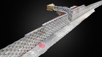 Retaining Wall + Staircase - Raw 3D Scan