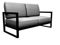 Minimalist Sofa 3D Model