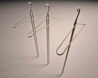 Download free Hangers for clothes 3D Model