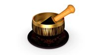 Tibetan singing bowl