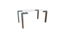 Roca Dining Table Stainless Steel - 102142