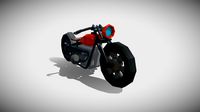 Low Poly Motorbike