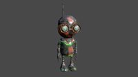 Rigged Baby Robot Dark