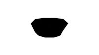 Diamond Coffee Table Matte Black - 109449