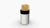 Toothpick with holder