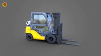 Fork Lift - Low-poly